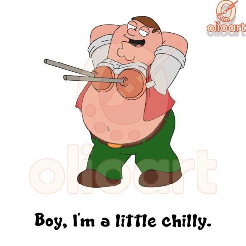 Peter Griffin Plunger Boy Im a Little Chilly SVG Design