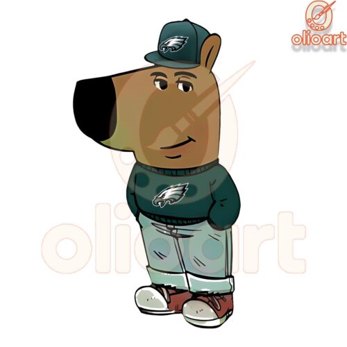 Philadelphia Eagles Cool Funny Guy SVGPNG Design