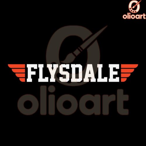 Philadelphia Flyers SVG Fly High with Dales Hockey Spirit