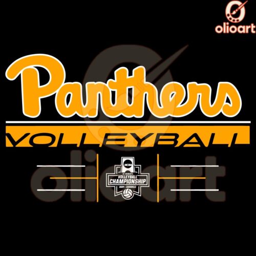 Pittsburgh Panthers Volleyball SVG 2024 NCAA Semifinals Glory