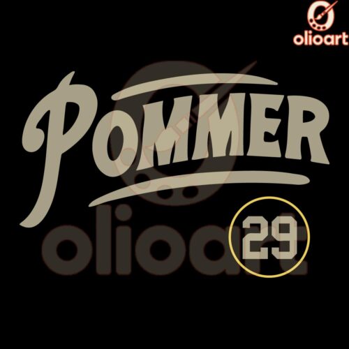 Pommer Forever 29 Brandon Codrington Buffalo Bills SVG Design