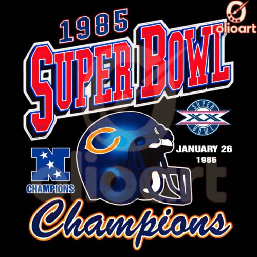 Retro 1985 Super Bowl PNG Design