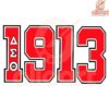 Retro Delta Sigma Theta 1913 SVG Design