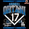 Retro Shohei Ohtani MLB Players PNG for Dodgers Fans