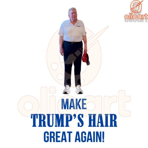 Revamp Trumps Hair Hilarious Donald Trump PNG Design