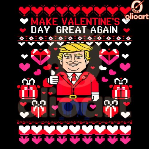 Revamp VDay Ugly Valentine Sweater PNG Edition