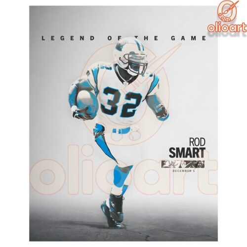 Rod Smart Carolina Panthers SVG PNG Design