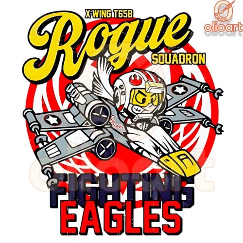 Rogue Squadron XWing T65B Fighting Eagles Cartoon PNG