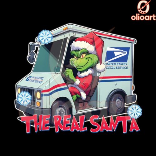 Santas Hilarious Ride Grinch Transporter PNG