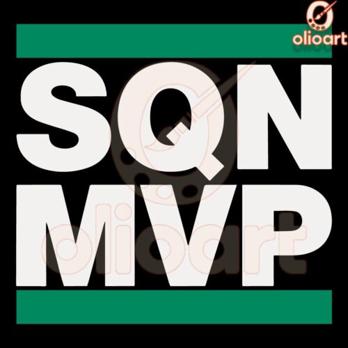 Saquon Barkley MVP Eagles Football SVG Design