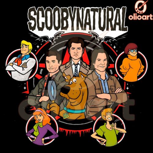 Scoobynatural Scooby Gang in Vibrant PNG