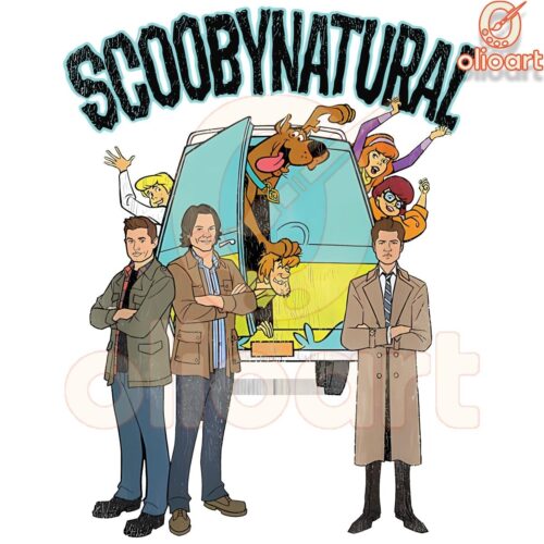 Scoobynatural ScoobyDoo Mystery Machine Van SVGPNG Fun