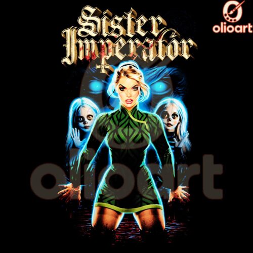 Sister Imperator Ghost Comic Art PNG