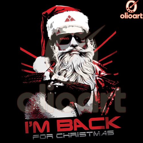 Terminator Santa Claus Returns for Christmas PNG