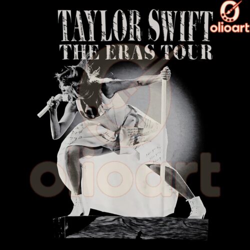 The Eras Tour 2024 Taylor Swift PNG Design