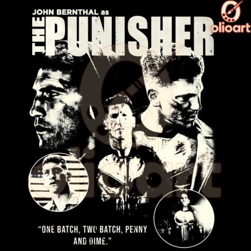 The Punisher Penny Dime PNG Design