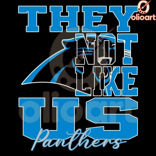 They Aint Like Us Carolina Panthers 2024 SVG Design