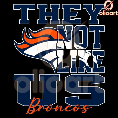 They Dont Like Us Denver Broncos Football SVG