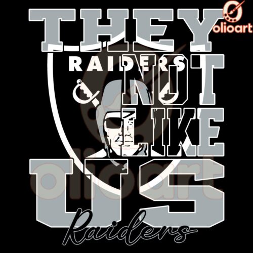 They Dont Like Us Las Vegas Raiders NFL Football SVG