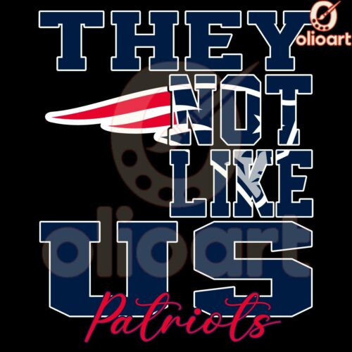 They Dont Like Us New England Patriots NFL Football SVG