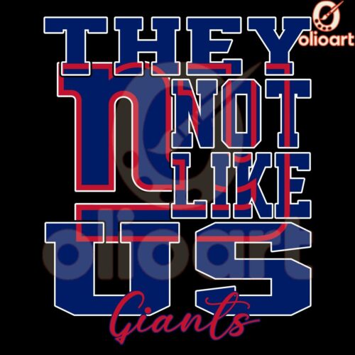 They Dont Like Us New York Giants NFL Football SVG