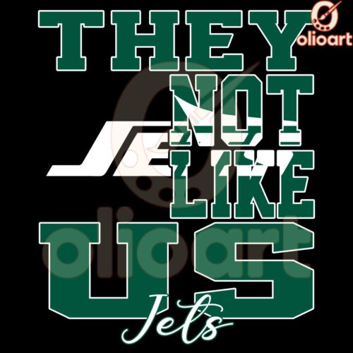 They Dont Like Us New York Jets NFL Football SVG