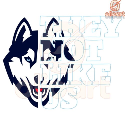 They Dont Like Us UConn Huskies Football NCAA SVG