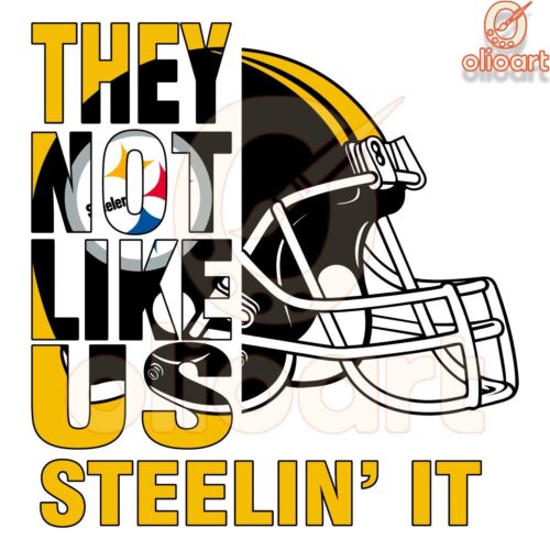 They Dont Like Us Winning Pittsburgh Steelers Football SVG