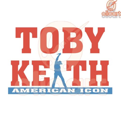 Toby Keith American Icon Country Music SVG