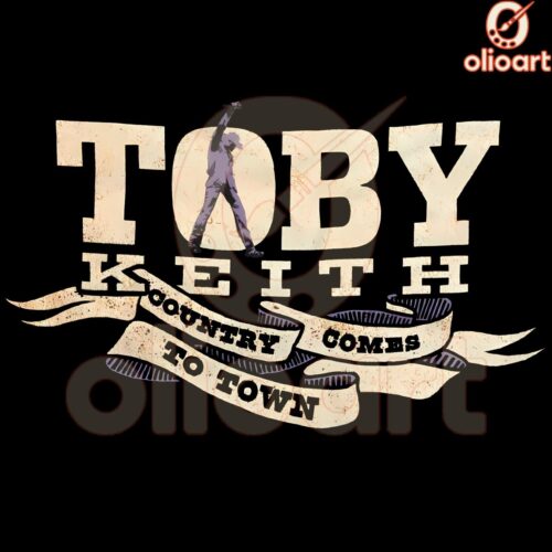 Toby Keith Country Comes To Town PNG