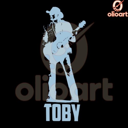 Toby Keith Silhouette Country Music Silhouette SVG