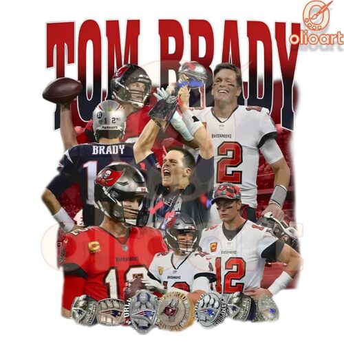 Tom Brady The GOAT Quarterback in Stunning PNG Format