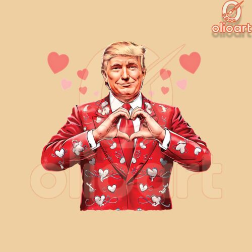 Trump Valentines Gag Hilarious Political Humor for Adults PNG