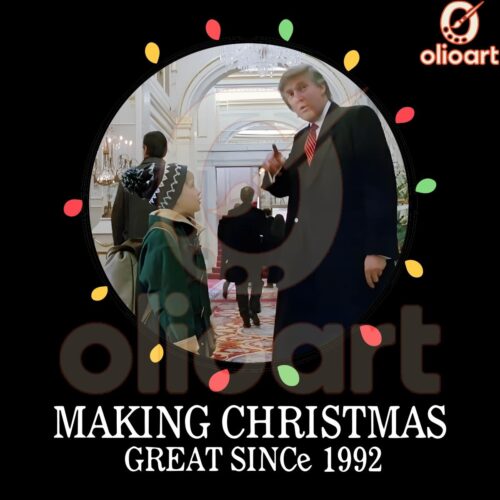 Trumps Christmas Magic Great Since 92 Home Alone PNG