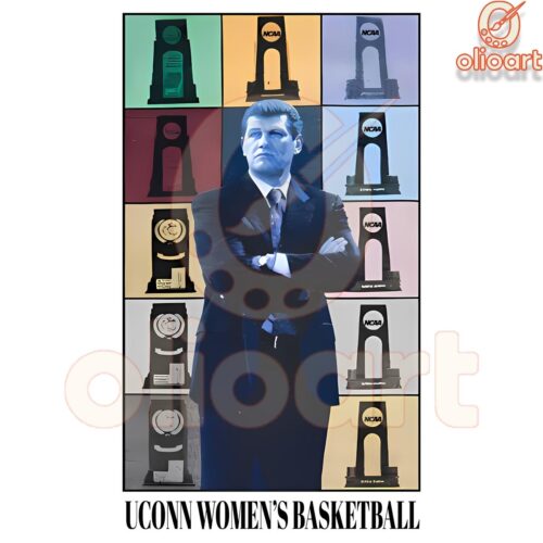 UConn Womens Basketball Legacy Geno Auriemma Eras PNG