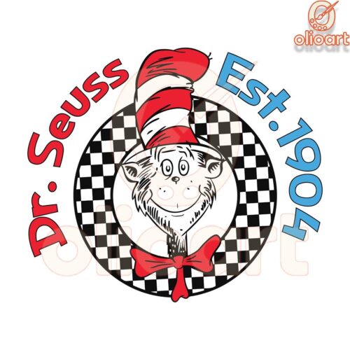 Vintage Dr Seuss Day 1904 SVG Digital Design File