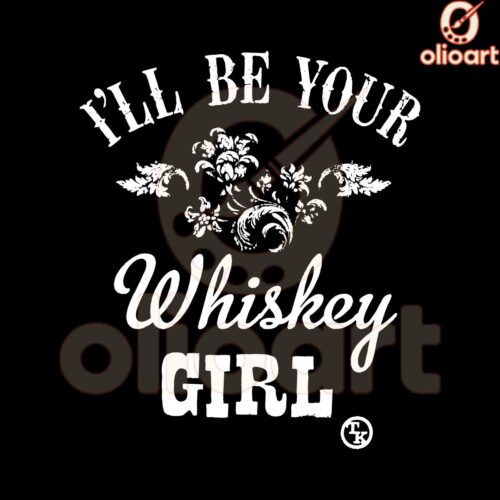 Vintage I Will Be Your Whiskey Girl SVG