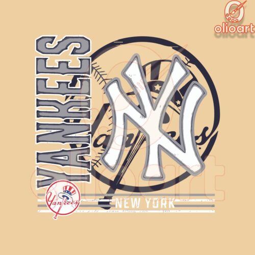 Vintage New York Logo Design in PNG Format