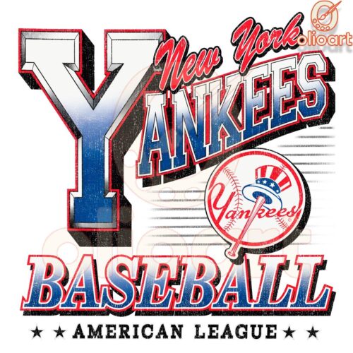 Vintage New York Yankees Baseball American League SVGPNG