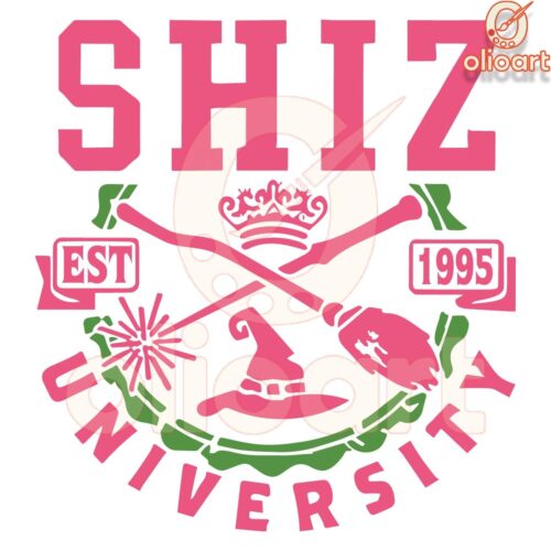 Vintage Shiz University Wicked SVG Design Since 1995