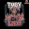 Vintage Toby Keith Live Country Music PNG