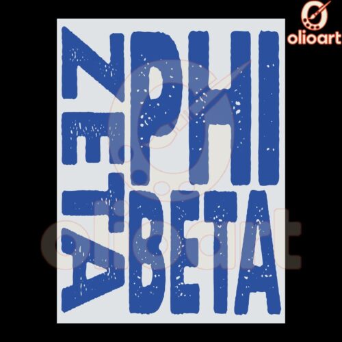 Vintage Zeta Phi Beta Sorority SVG Design for The Zeta