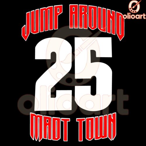 Wisconsin Jump Around Mad Town 25 SVG