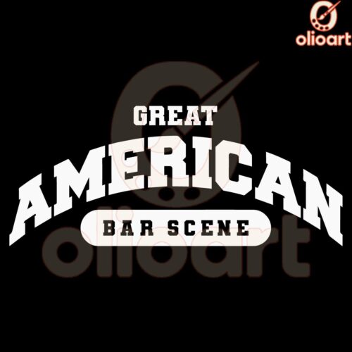 Zach Bryans Great American Bar Scene SVG Masterpiece