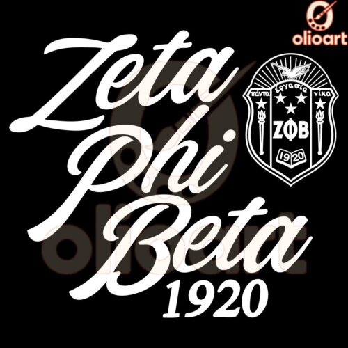 Zeta Phi Beta 1920 SVG Celebrating African American Sisterhood