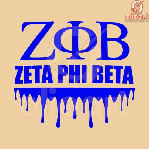 Zeta Phi Beta Graffiti Art SVG for Sorority Pride