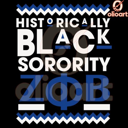 Zeta Phi Beta SVG Celebrate a Historic Black Sorority in Style