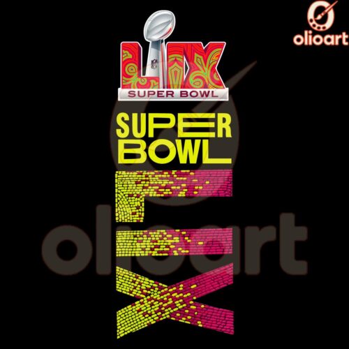 2025 Super Bowl LIX Logo in Stunning PNG Format