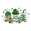 Mickey Minnie Lucky Charm St. Patrick's Day Coffee Png