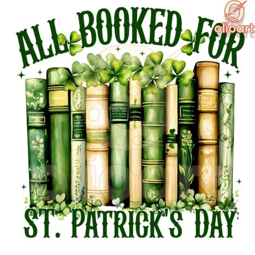 All Booked For St. Patrick's Day PNG